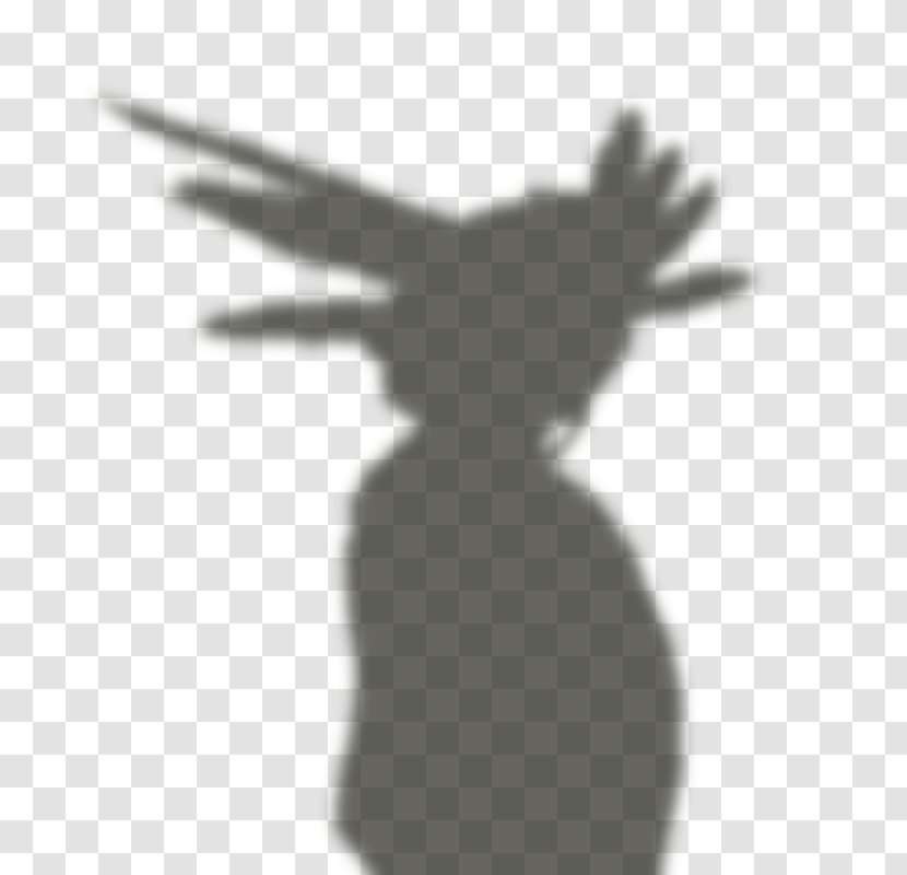 Finger Silhouette Black White - Paper Shadows Transparent PNG