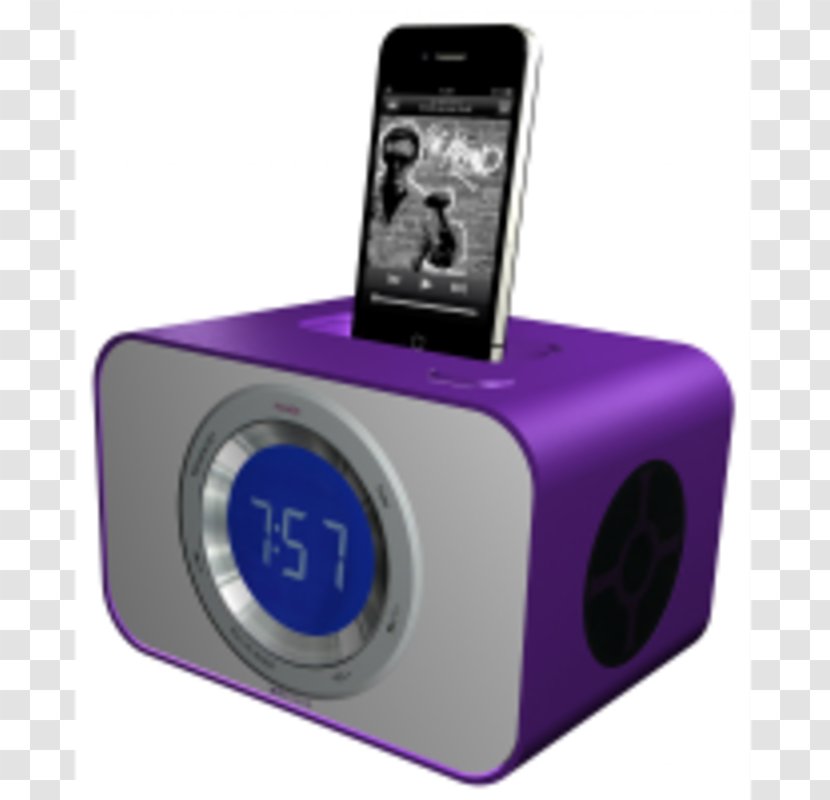 Alarm Clocks KitSound Clock Dock Sound Box Multimedia Transparent PNG