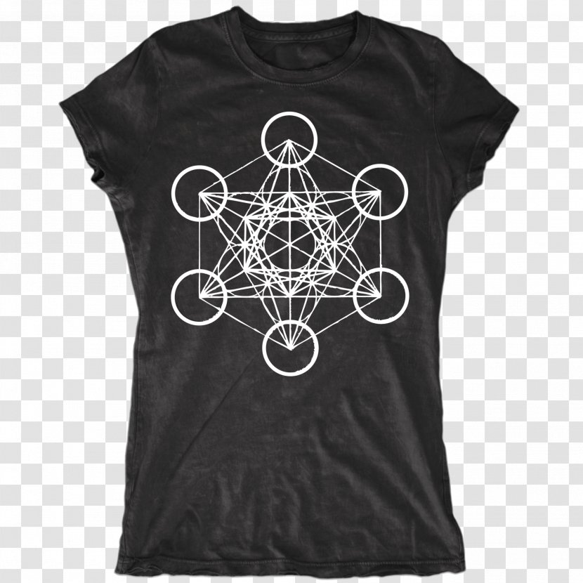 Concert T-shirt Sleeve Fashion - Shirt - Sacred Geometry Transparent PNG