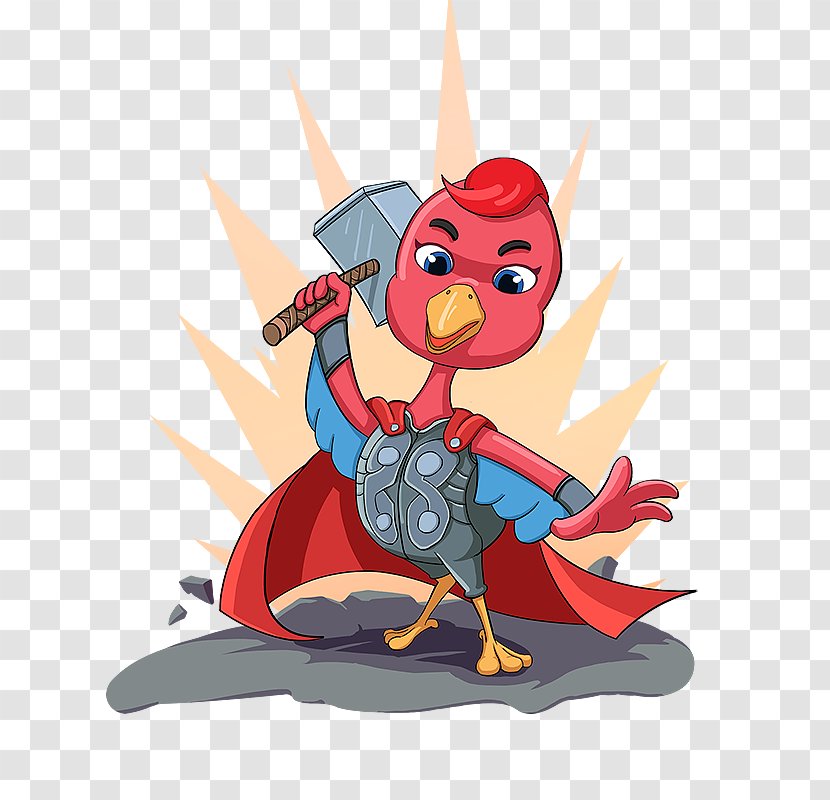 Illustration Clip Art Beak Chicken As Food Legendary Creature - Hero - Avatar Symbol Transparent PNG