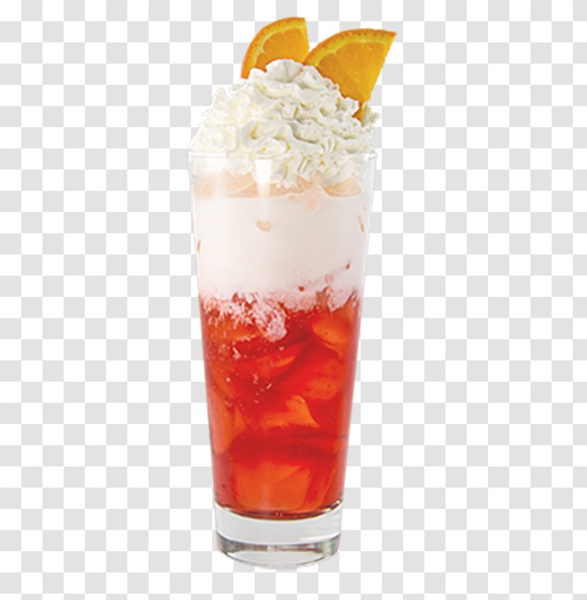 Sundae Italian Soda Fizzy Drinks Cream Sea Breeze - Knickerbocker Glory - Cocktail Transparent PNG