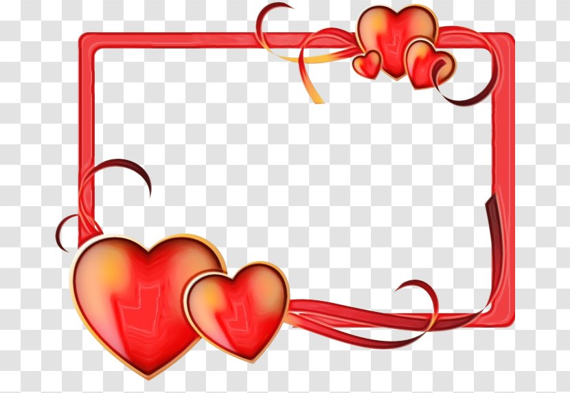 Valentines Day Frame - Picture - Love Transparent PNG