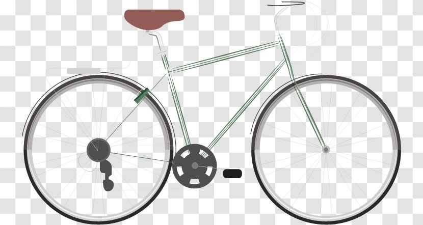 Bicycle Wheel Car Hybrid - Road - Vector Transparent PNG