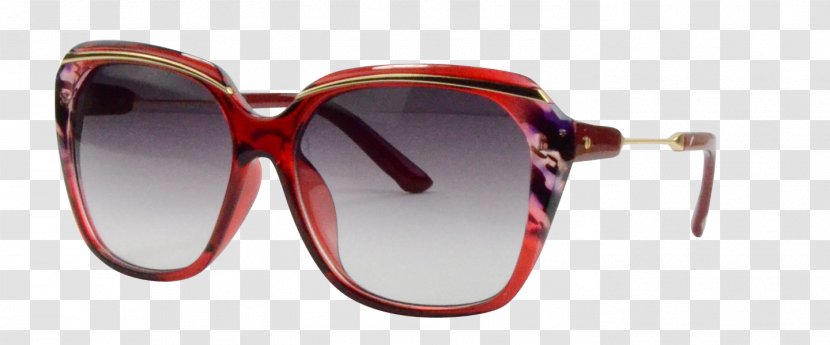 Carrera Sunglasses Goggles Ray-Ban - Glasses - Red Transparent PNG