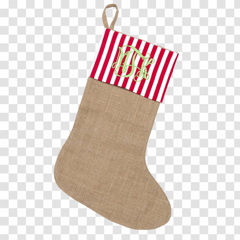 Christmas Stockings Ornament Gift Embroidery - Decoration Transparent PNG