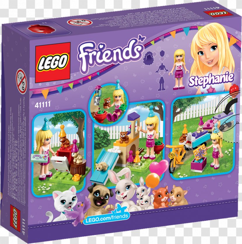 Amazon.com LEGO Friends Toy 41111 Party Train - Lego Transparent PNG