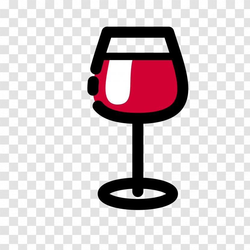 Red Wine Glass Cup - Cocktail Transparent PNG