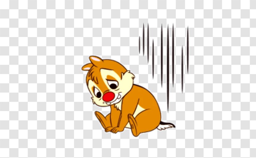 Sticker Chip 'n' Dale Mickey Mouse Chipmunk Animation Transparent PNG