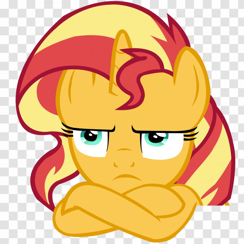 Sunset Shimmer DeviantArt Clip Art - Yellow Transparent PNG