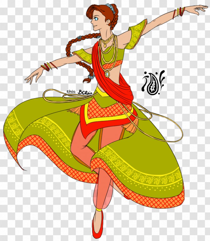 Art Dandiya Raas Dance In India Clip - Traditional Vector Transparent PNG