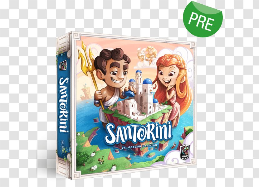 Roxley Game Laboratory Santorini Board Strategy - Video - Santorin Transparent PNG