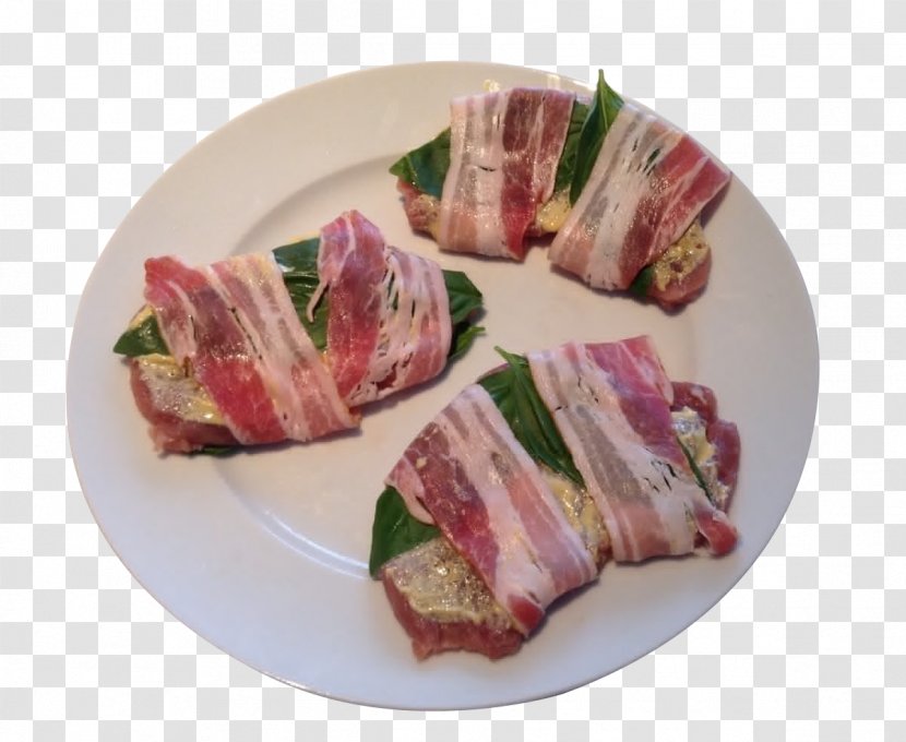 Saltimbocca Ham Bacon Italian Cuisine Pizza - Delicious Transparent PNG
