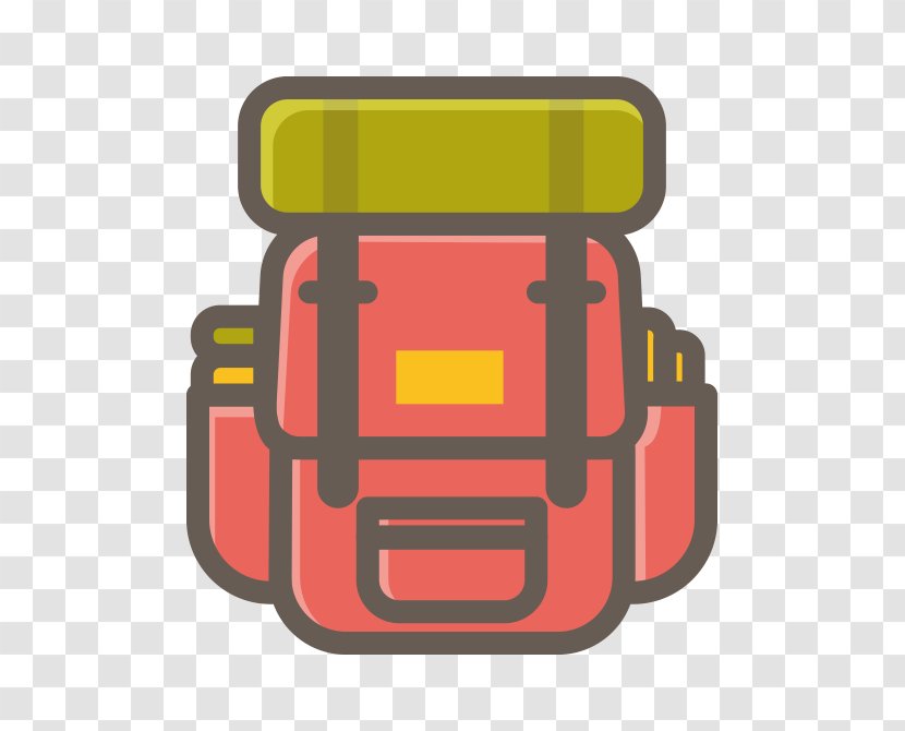 Backpack Drawing Travel - Rgb Color Model - Vector Cartoon Painted Trip Transparent PNG