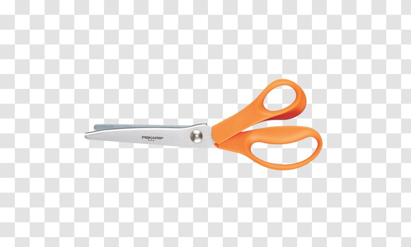 Fiskars Oyj Pinking Shears Scissors Sewing Amazon.com - Material Transparent PNG