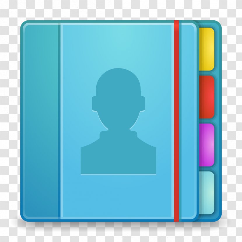 Electric Blue Square - Youtube - Apps Addressbook Transparent PNG