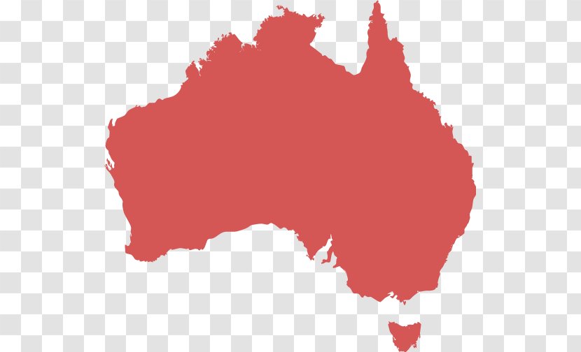 Australia Map Clip Art - Tree - Thank You Transparent PNG