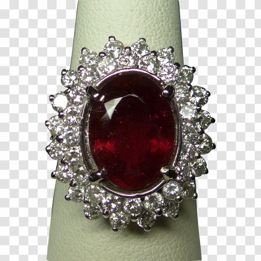 Jewellery Gemstone Ruby Clothing Accessories Wedding Ceremony Supply - Diamond - Ring Transparent PNG