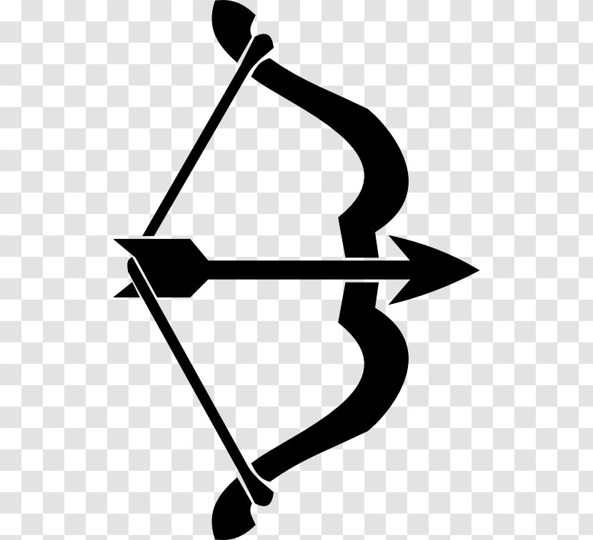 Bow And Arrow Clip Art - Bowhunting Transparent PNG