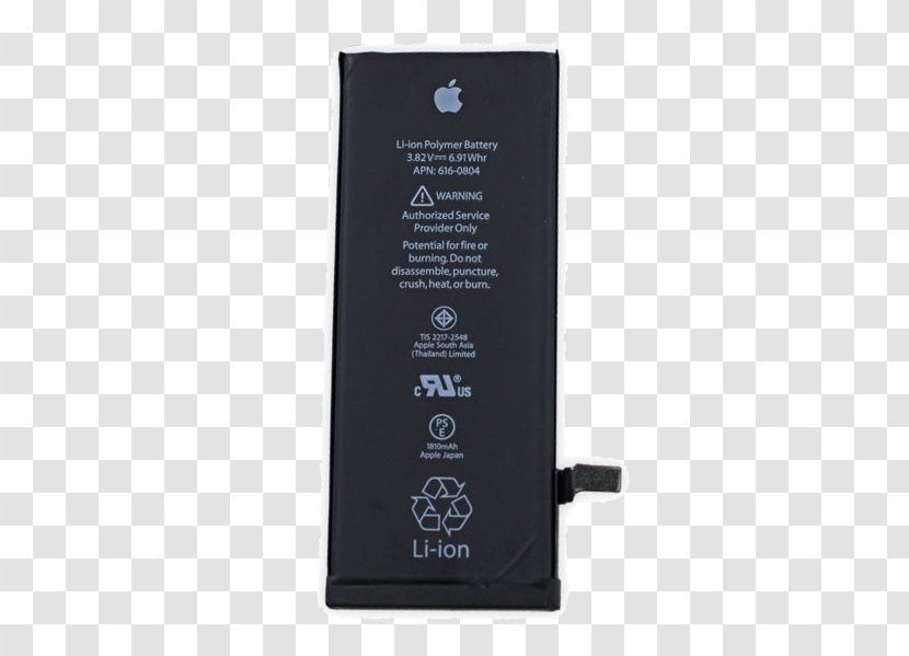 IPhone 6 4S 5 7 - Iphone 6s Plus - Battery Transparent PNG