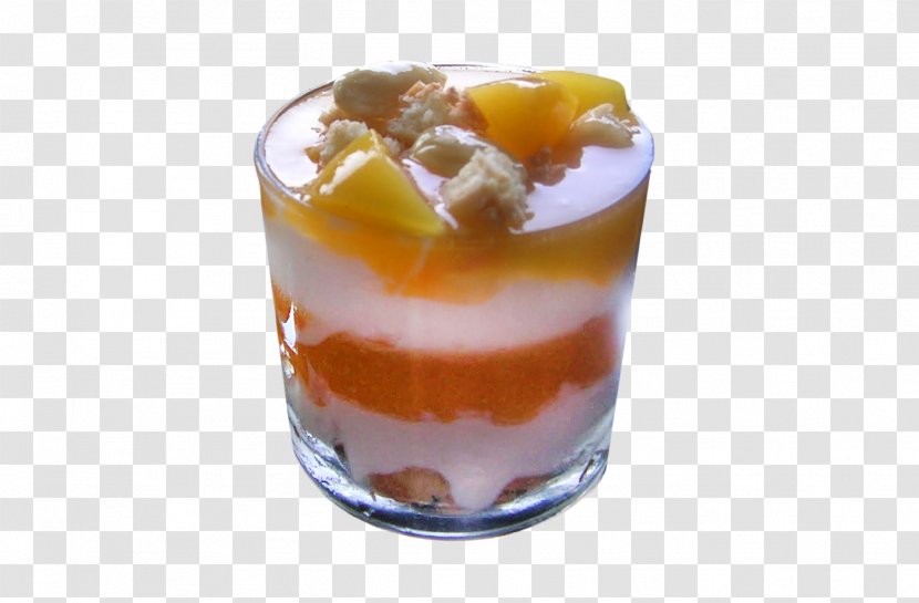 Parfait Trifle Verrine Frozen Dessert - Apricot Transparent PNG