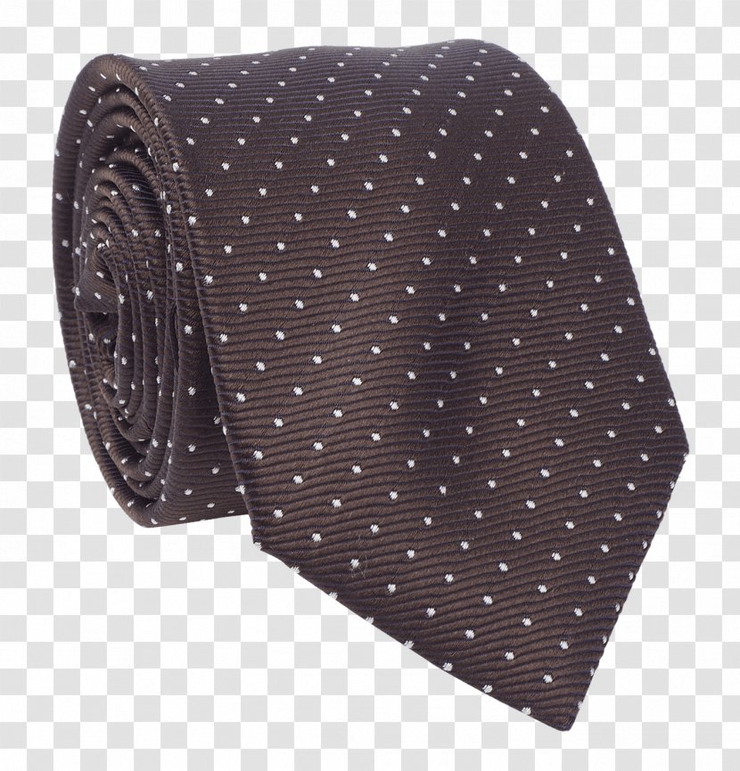 Necktie Polka Dot Tie Clip Bow Suit - Brand - Brown Pattern Transparent PNG