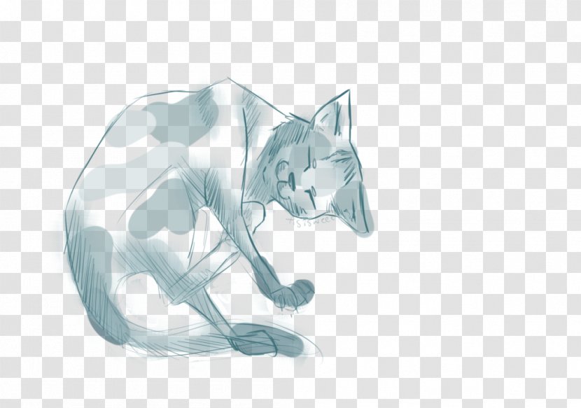 Dog Canidae Tail Sketch - Joint Transparent PNG