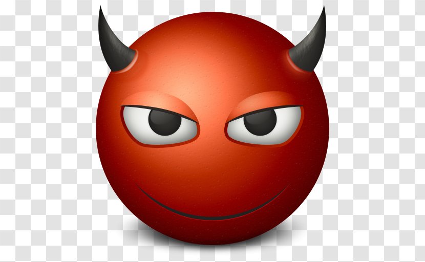 Smiley Emoticon Emoji Icon - Face - Devil Transparent Image Transparent PNG