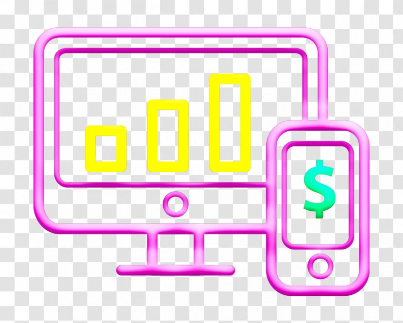 Device Icon Diagram Graph - Magenta Material Property Transparent PNG