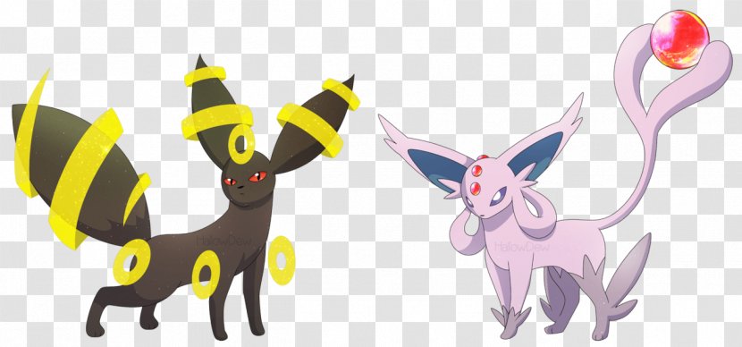 Pokémon X And Y Umbreon Espeon Eevee Pikachu - Art Transparent PNG