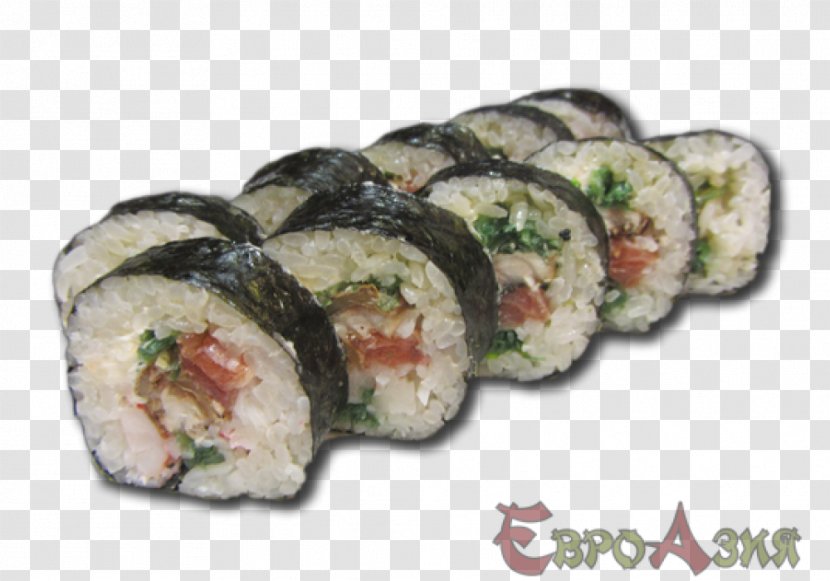 California Roll Gimbap Sushi Laver 07030 - Cuisine Transparent PNG