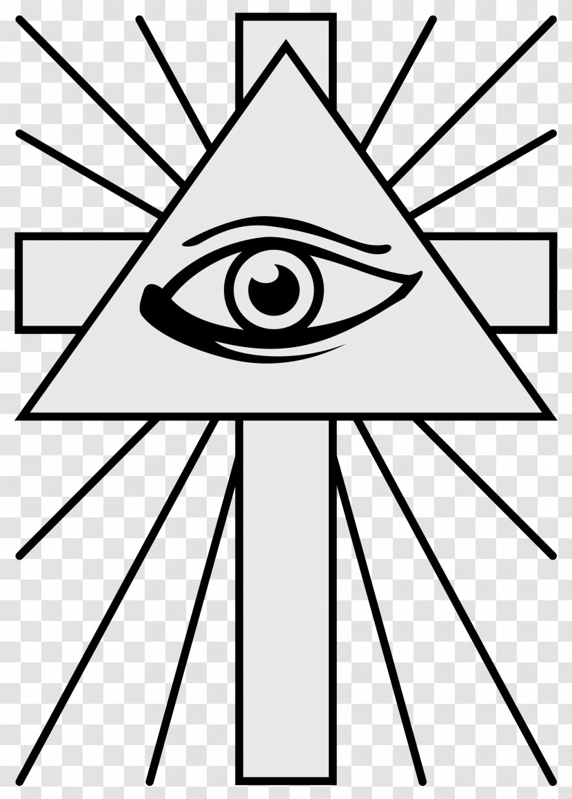 Eye Of Providence Symbol - Drawing Transparent PNG
