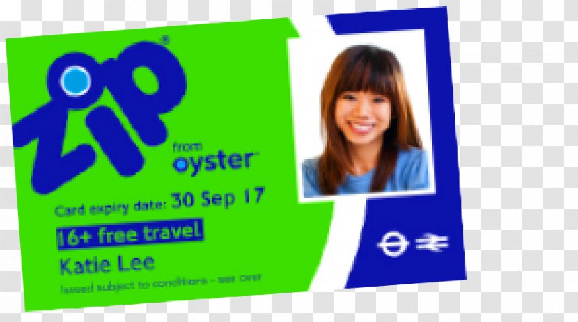 London Underground Oyster Card Poster Graphic Design - Credit Transparent PNG