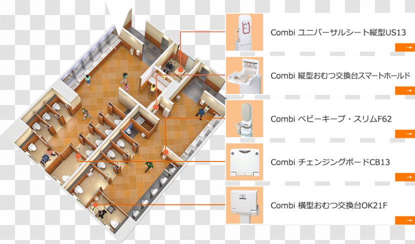 Diaper Toilet Combi Corporation Business 設備 - Child Transparent PNG