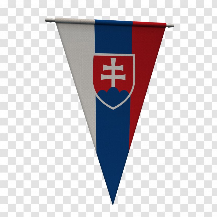 Euro Truck Simulator 2 Flag Of Slovakia Pennon - Pennant Transparent PNG