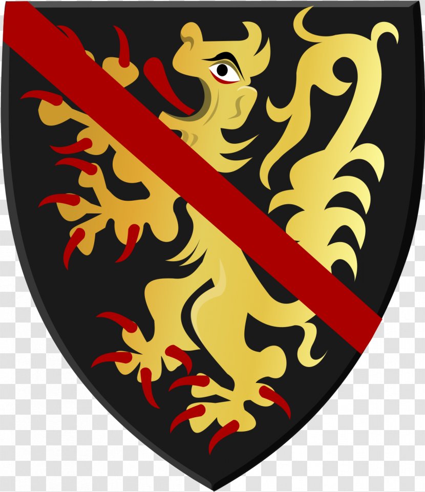 North Brabant Duchy Of Coat Arms Duke - Wikimedia Commons - Dutch Language Transparent PNG