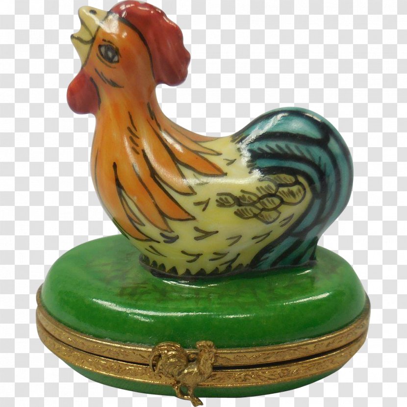 Rooster Figurine Chicken Meat - Hand-painted Transparent PNG