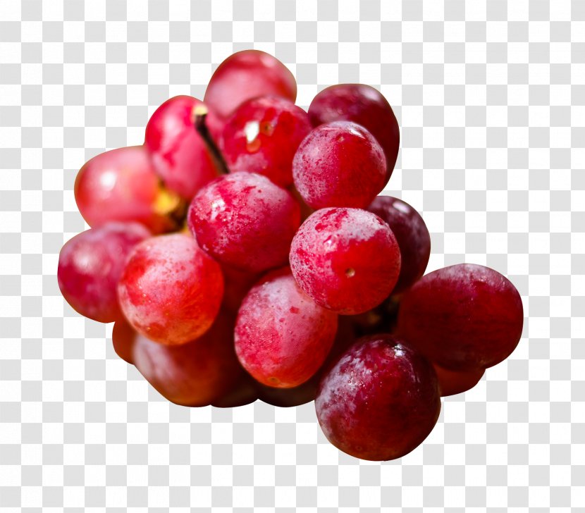 Juice Grape Red Globe Apple - Berry - Grapes Transparent PNG