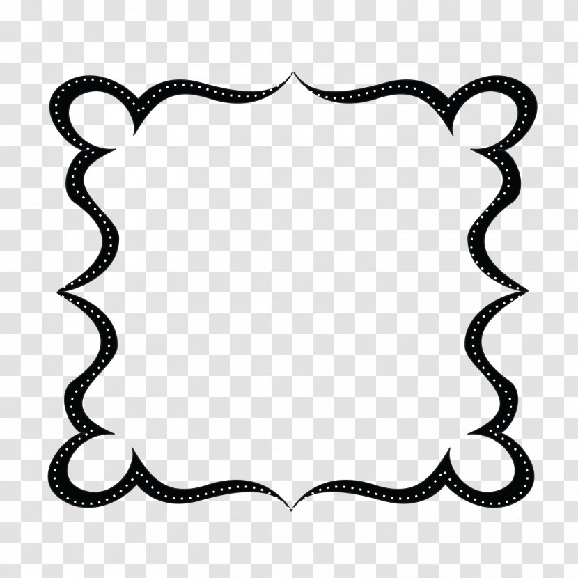 Picture Frame Clip Art - White - Text Box File Transparent PNG