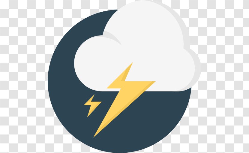 Thunderstorm - Yellow - Lightning Transparent PNG