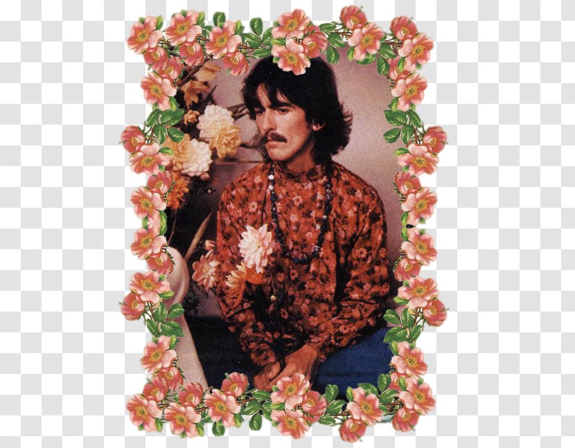 Floral Design George Harrison The Beatles 1960s Clothing - Watercolor - Images Of Rainbows Transparent PNG