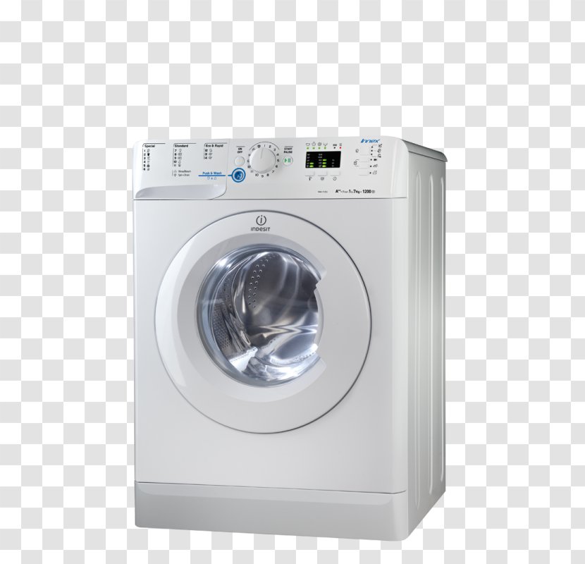 Washing Machines Indesit Co. Innex XWSA 61253 W EU IWC 71051 C ECO XWE 91483X - Ariston Thermo Group - Samsung Machine Manual Transparent PNG
