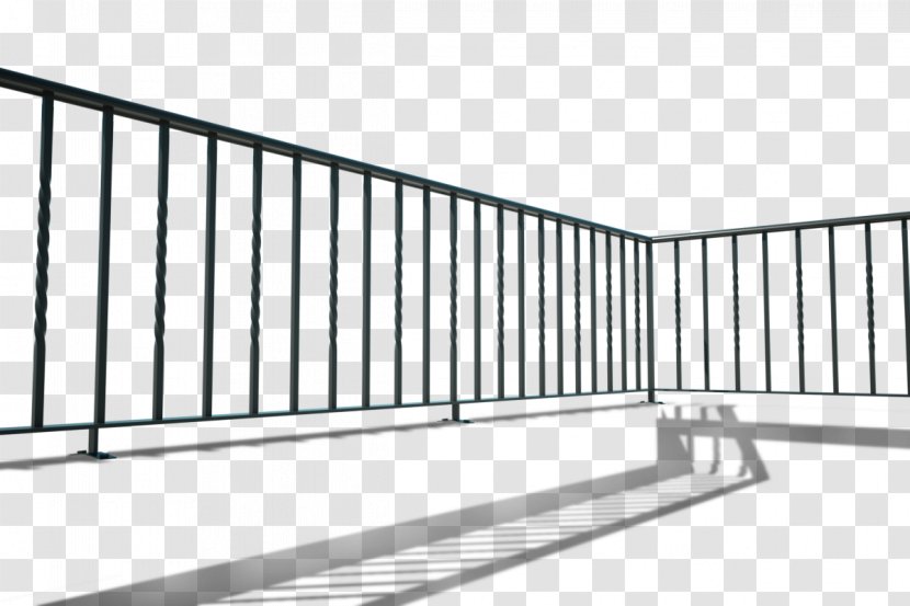 Handrail Guard Rail Mesh Baluster Deck Railing - Iron - Fence Transparent PNG