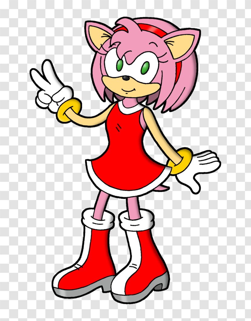 Sonic Unleashed Amy Rose Adventure CD The Hedgehog - Watercolor Transparent PNG