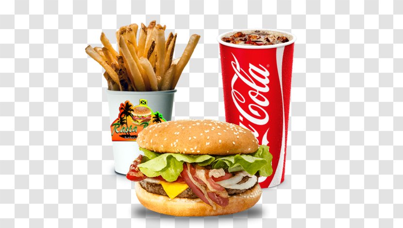 French Fries Cheeseburger Whopper Breakfast Sandwich Hamburger - Side Dish - Bacon Meat Transparent PNG