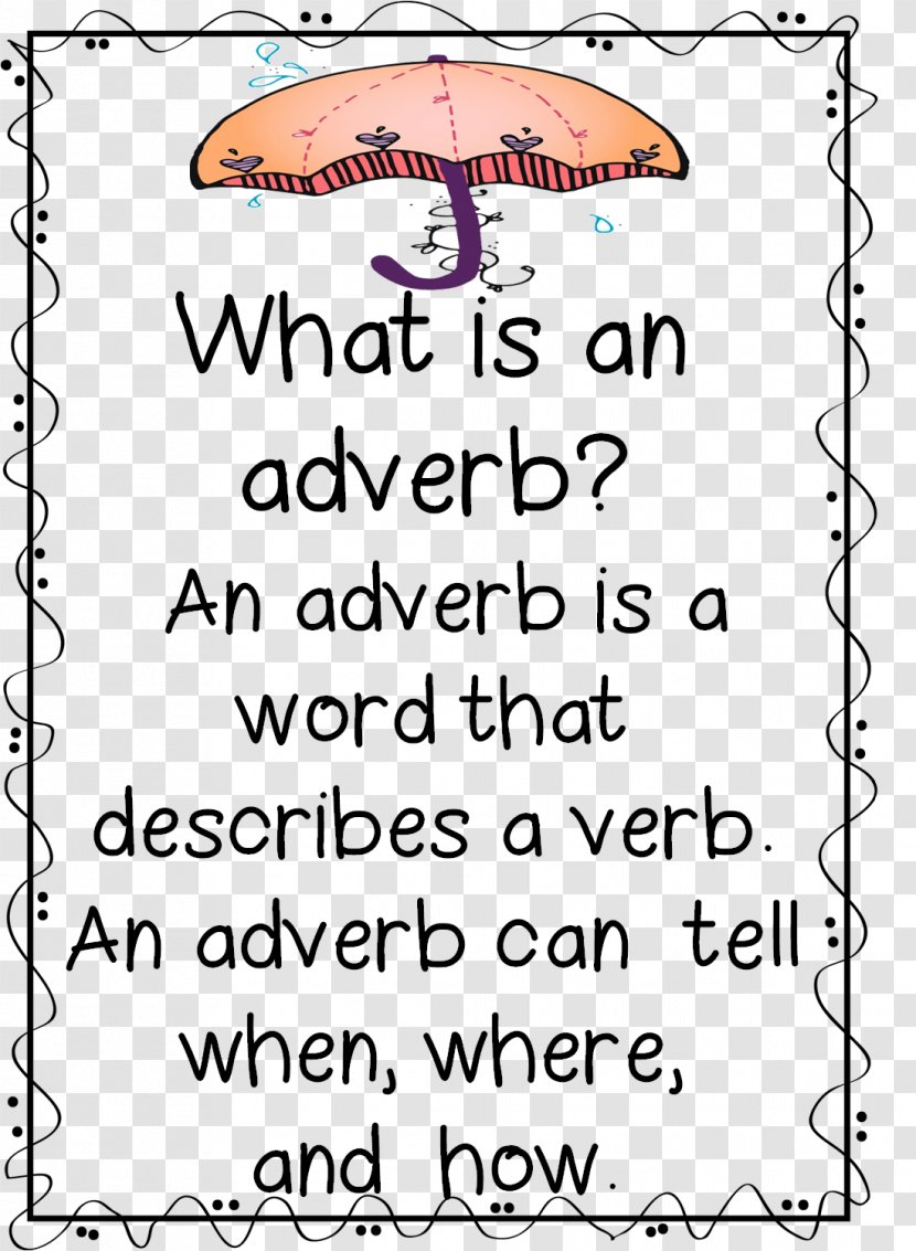Adverbial Clause First Grade School Sentence - Definition Transparent PNG