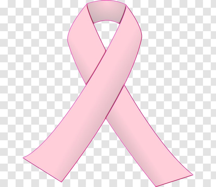 Pink Ribbon Fashion Accessory Font Sash - Magenta Transparent PNG