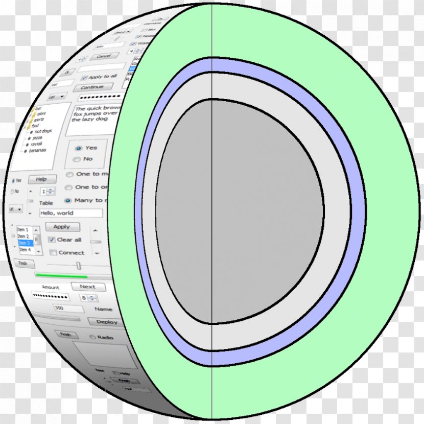 Rim Circle Technology Angle Transparent PNG
