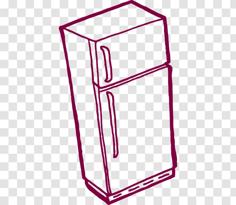 Refrigerator Freezers Kitchen Clip Art - Blender Transparent PNG