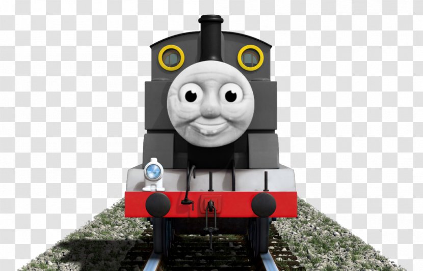 Thomas Train Sodor Steam Locomotive - Kleurplaat Transparent PNG