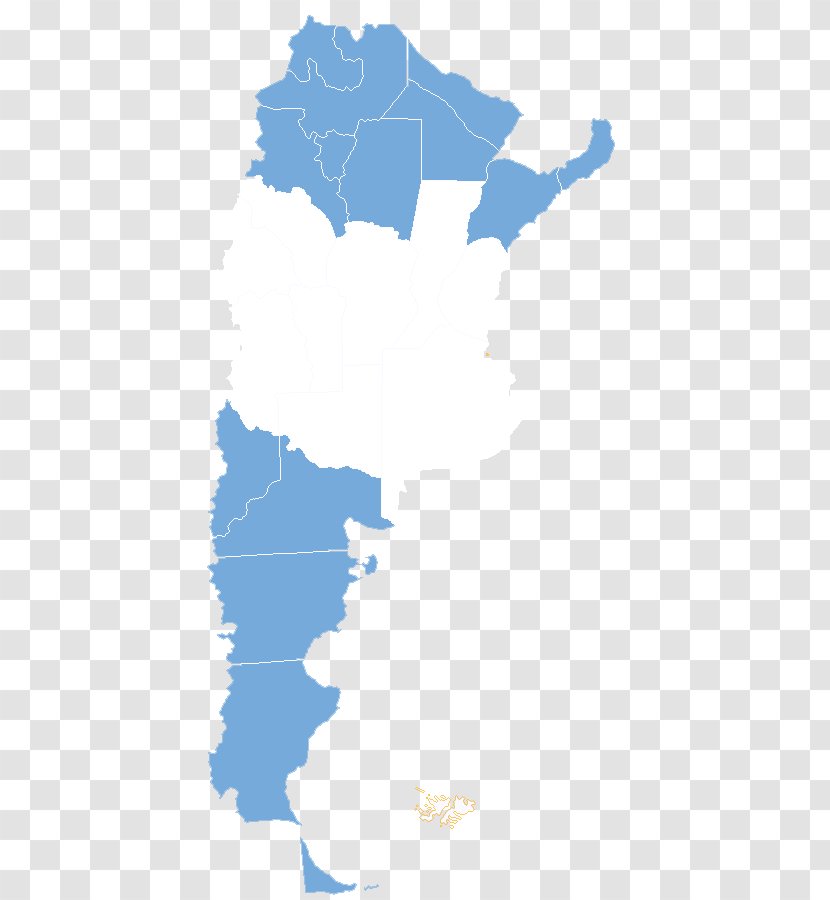 Argentina Blank Map - Sky Transparent PNG